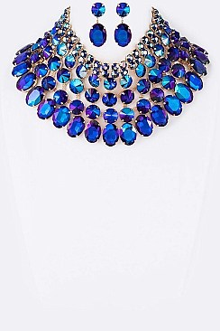 ICONIC CRYSTAL COLLAR NECKLACE SET