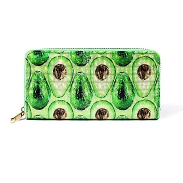 STYLISH AVOCADO PRINT WALLET  JYLOA184