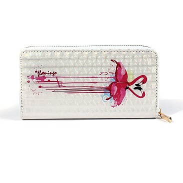 STYLISH FLAMINGO PRINT WALLET  JYLOA185