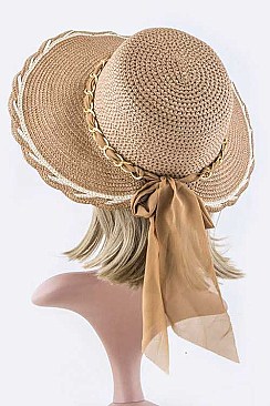 Iconic Layered Brim Fashion Summer Hat LAHT3152