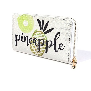 STYLISH PINEAPPLE PRINT WALLET  JYLOA180