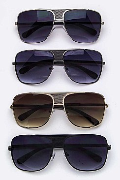 Pack of 12 Pieces Iconic Rectangle Sunglasses