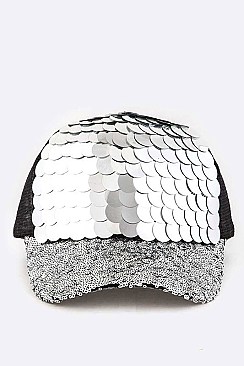 Mix Sequins Fashion Cap LA-1022