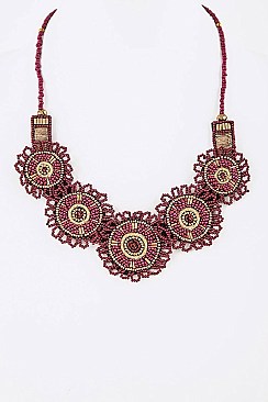Seed Beads Iconic Necklace LAAN1904