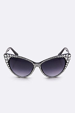 Austrian Crystal Cat Eye Iconic Sunglasses