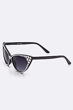 Austrian Crystal Cat Eye Iconic Sunglasses