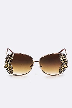 Austrian Crystal Retro Sunglasses LA14-MSG1045