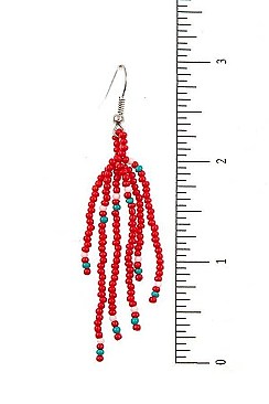CROSS PATTERN BEADS NECKLACE SET
