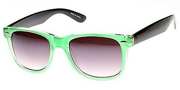 Pack of 12 Large Two Toned Fashion Sunglasses