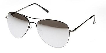 Pack of 12 Mirror Jolie Rose Aviator Sunglasses