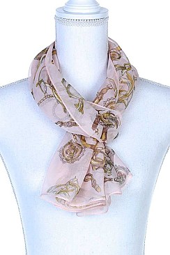 FASHION SHEER LONG SCARF