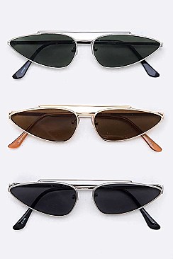 Triangle Skinny Sunglasses Set