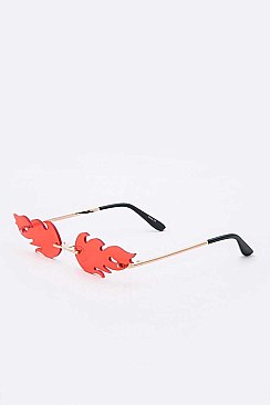 Pack of 12 Assorted Color Fancy Sunglasses