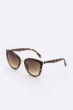 Pack of 12 Classic Cat Eye Sunglasses Set