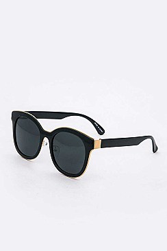 Layer Frame Cat Eye Sunglasses Set