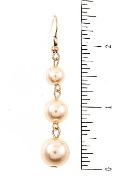 STYLISH SCALLOPED PEARL STATEMENT NECKLACE SET
