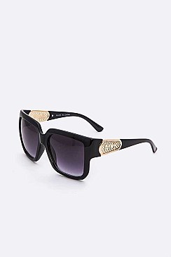Pack of 12 Pieces Oversize Square Sunglasses LA108-9M007