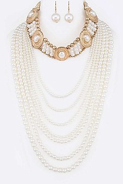 ELEGANT PEARL LAYER STATEMENT SET