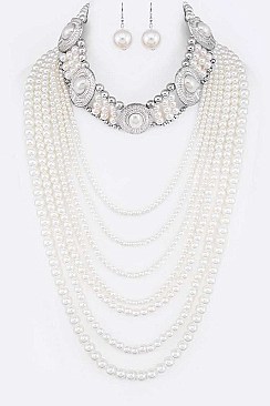 ELEGANT PEARL LAYER STATEMENT SET