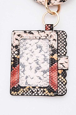 Tassel Card Case Key Chain