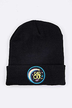 Iconic Far Out Patch Winter Beanie