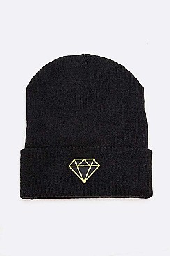 Iconic Diamond Patch Winter Beanie