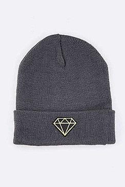 Iconic Diamond Patch Winter Beanie