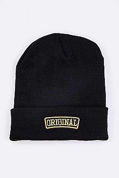 ORIGINAL Patch Winter Beanie