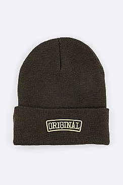 ORIGINAL Patch Winter Beanie