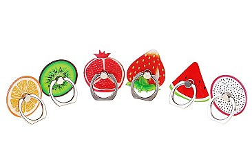 6 Pack Fruits Phone Ring Grip