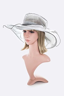 Stylish Organza Dress Hat