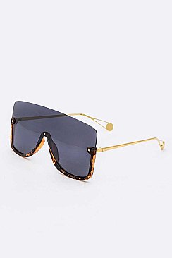 PACK of 12 Iconic Fashion Shield Sunglasses