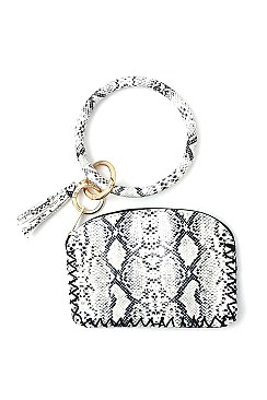 STYLISH 	PYTHON PATTERN POUCH