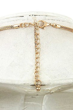 LINK MIX SHAPE NECKLACE SET