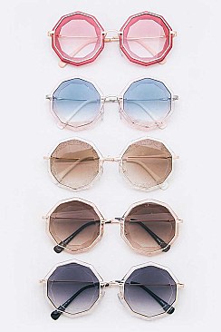 Iconic Oversize Edgy Sunglasses Set