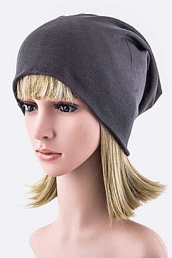 Classic Jersey Knit Beanie LA-DT2628-2