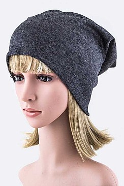 Classic Jersey Knit Beanie LA-DT2628-2