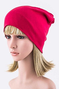 Classic Jersey Knit Beanie LA-DT2628-2