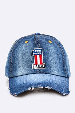 US No.1 Denim Cap LA-EMH8593Q