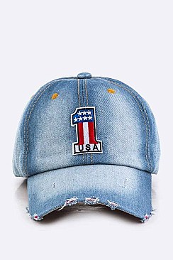 US No.1 Denim Cap LA-EMH8593Q