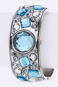 Fashionable Crystal Bangle Watch LA-165