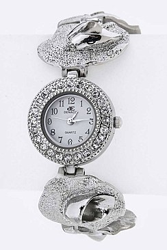 Stylish Flower Bracelet Watch LA-775