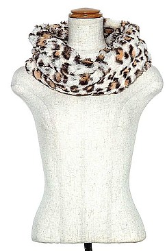 INFINITY ANIMAL PRINT SCARF