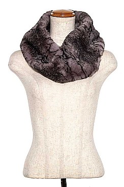 TWISTED ANIMAL TONE INFINITY SCARF