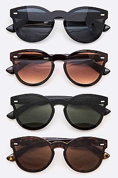 Pack of 12 Flat Lens Fashion Sunglasses