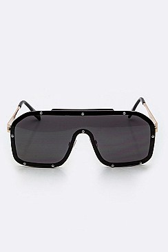 Pack of 12 pieces Studded Unilens Sunglasses LA107-93209SD