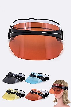 Pack of 12 pieces Color Tinted Visor LA97-J2687