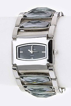 Stylish Crystal Bracelet Watch LA-438