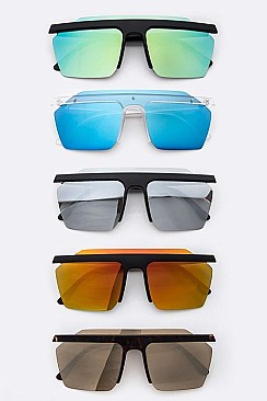 Pack of 12 pieces Iconic Futuristic Sunglasses LA97-J2536