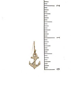 DANGLING ANCHOR NECKLACE SET